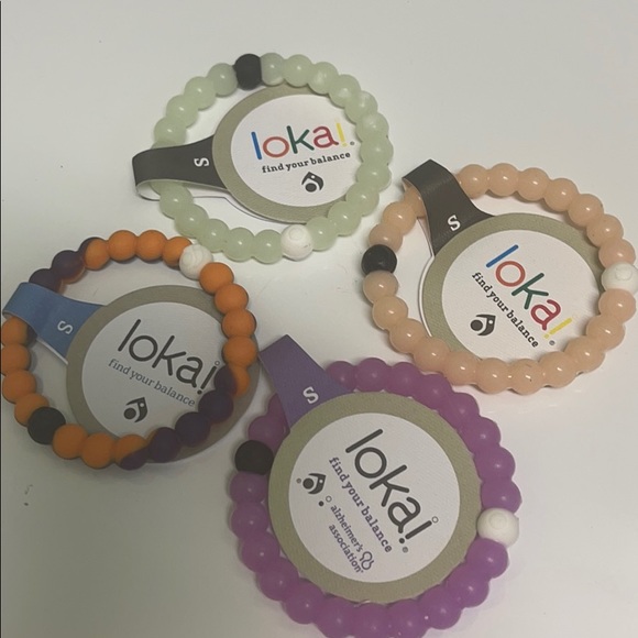 set of 4 Lokai bracelets/ Halloween set - Picture 2 of 3